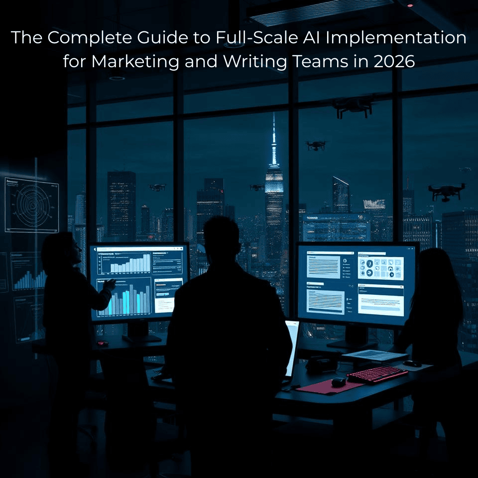 The Complete Guide to Full-Scale AI Implementation for Marketing and Writing Teams in 2026