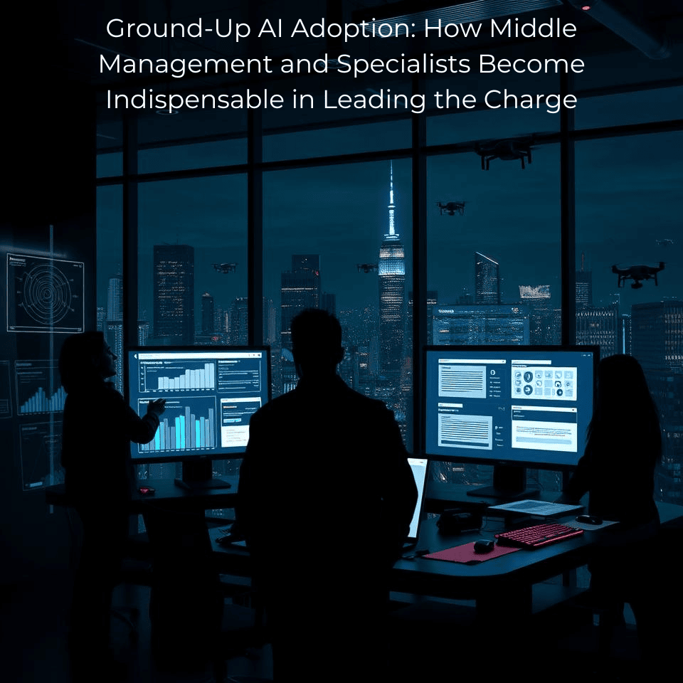 Ground Up AI Adoption How Middle Management and Specialists Become Indispensable in Leading the Charge